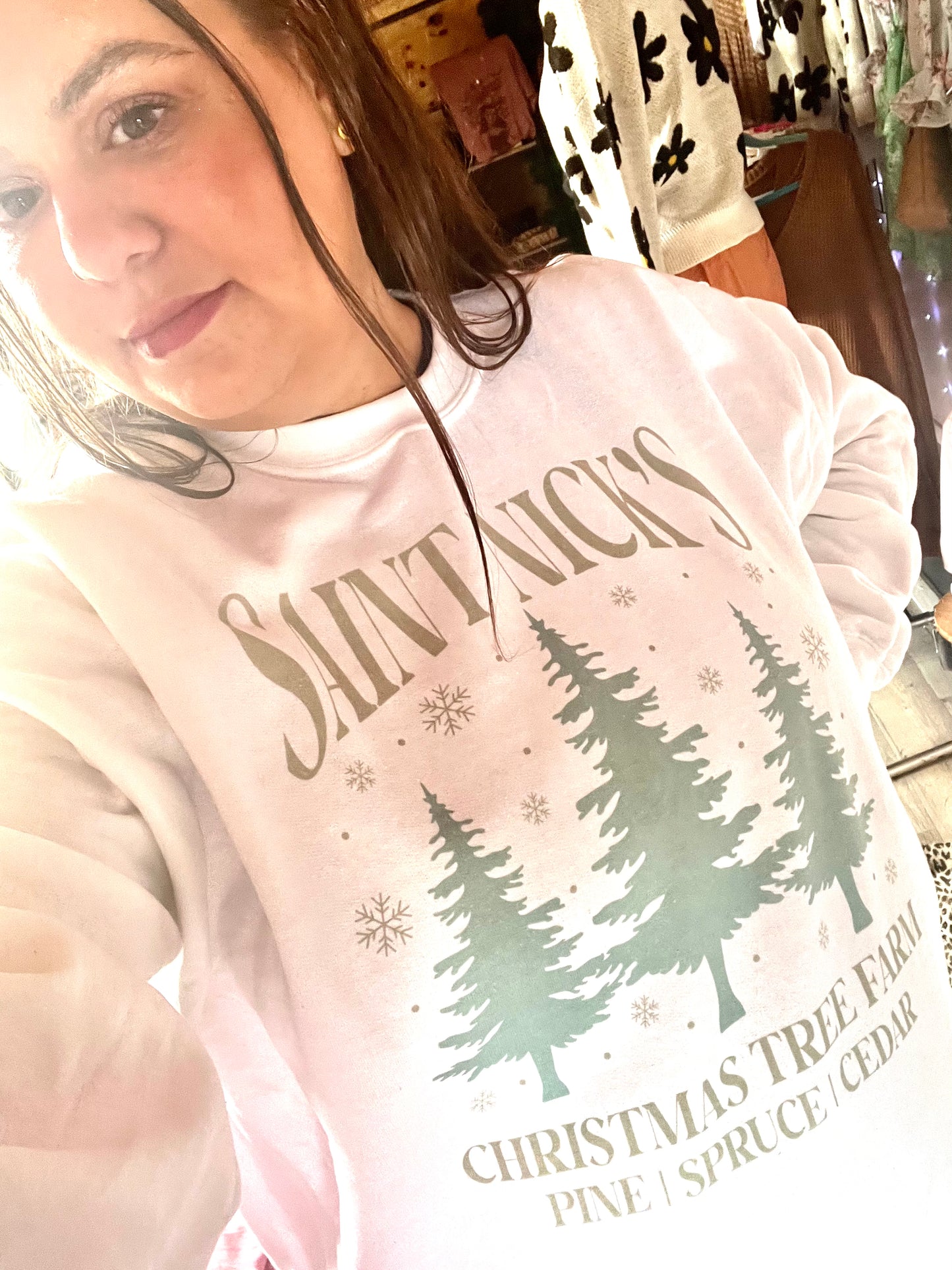 Saint Nick crew neck