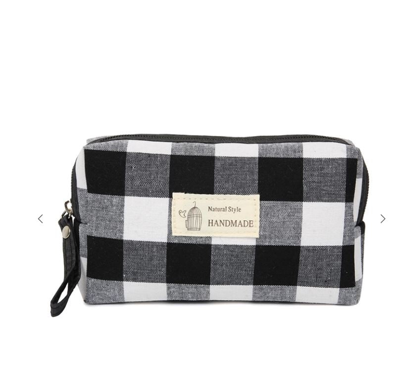 Buffalo Check Cosmetic Bag