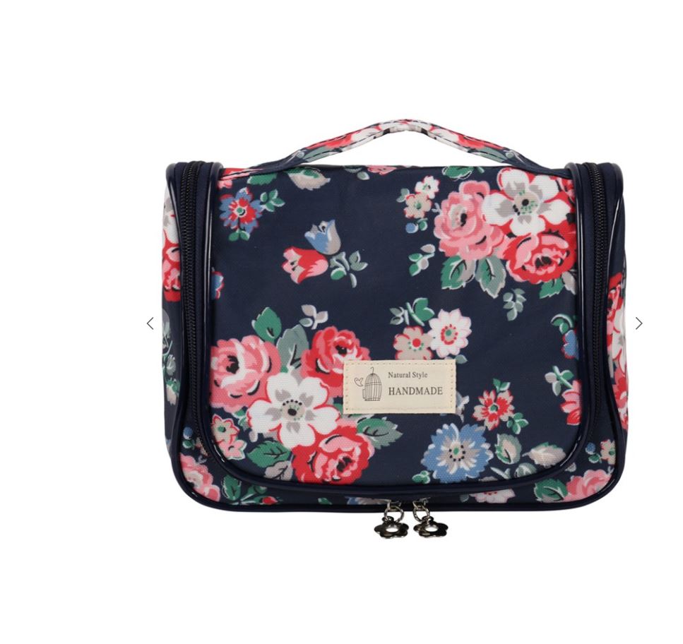 FLORAL COSMETIC BAG