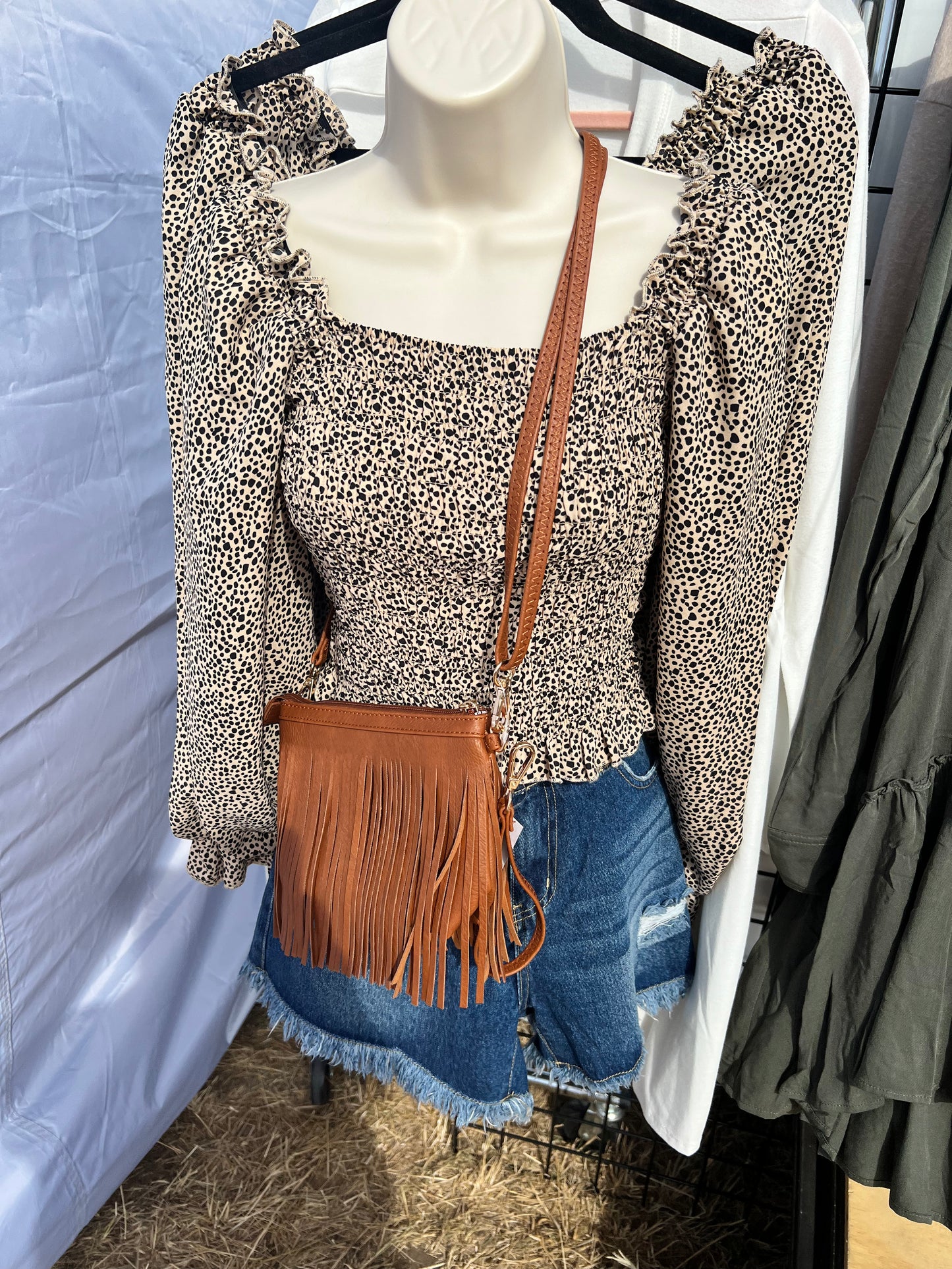 fringe crossbody