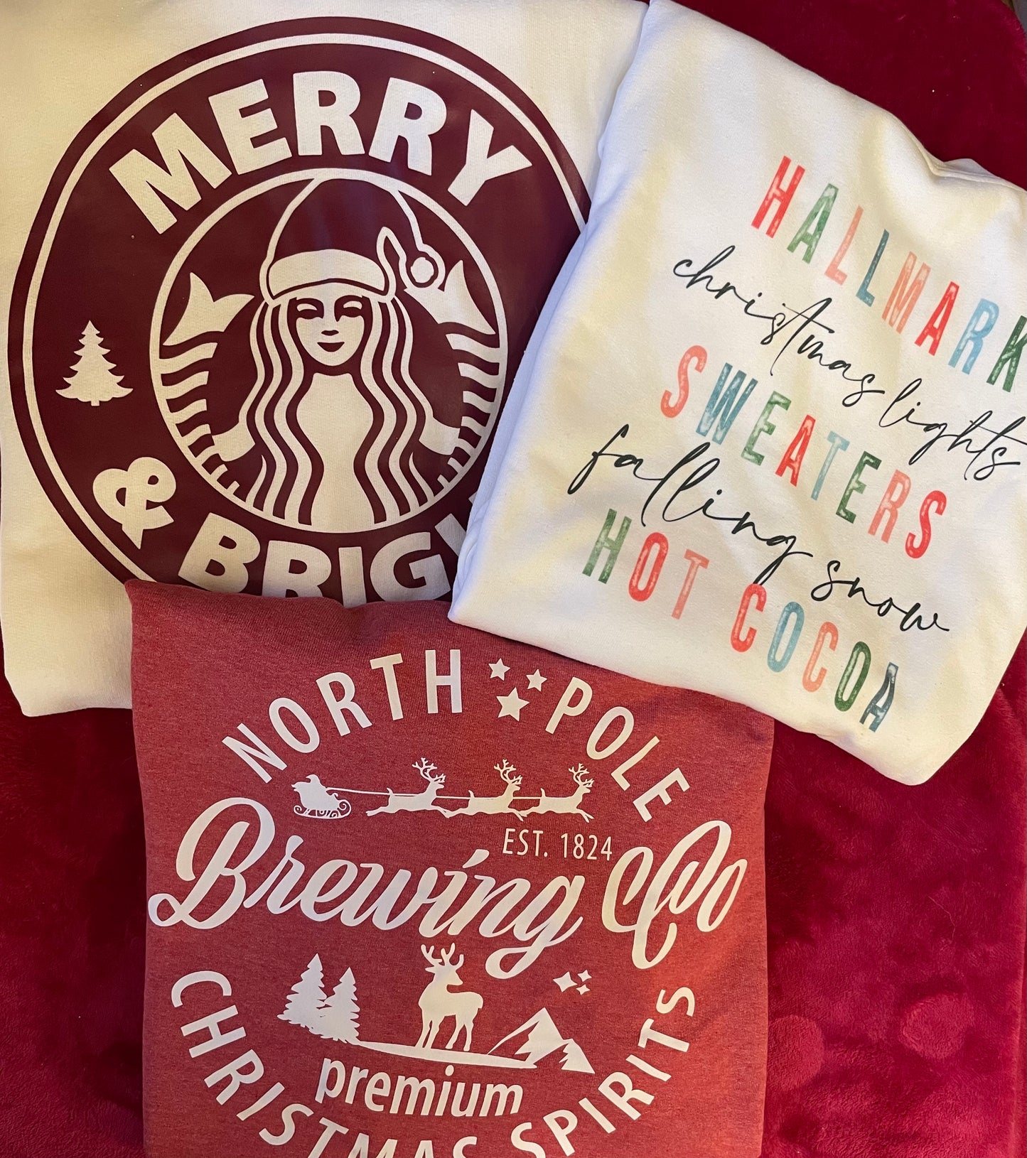 Merry & Bright sweatshirt