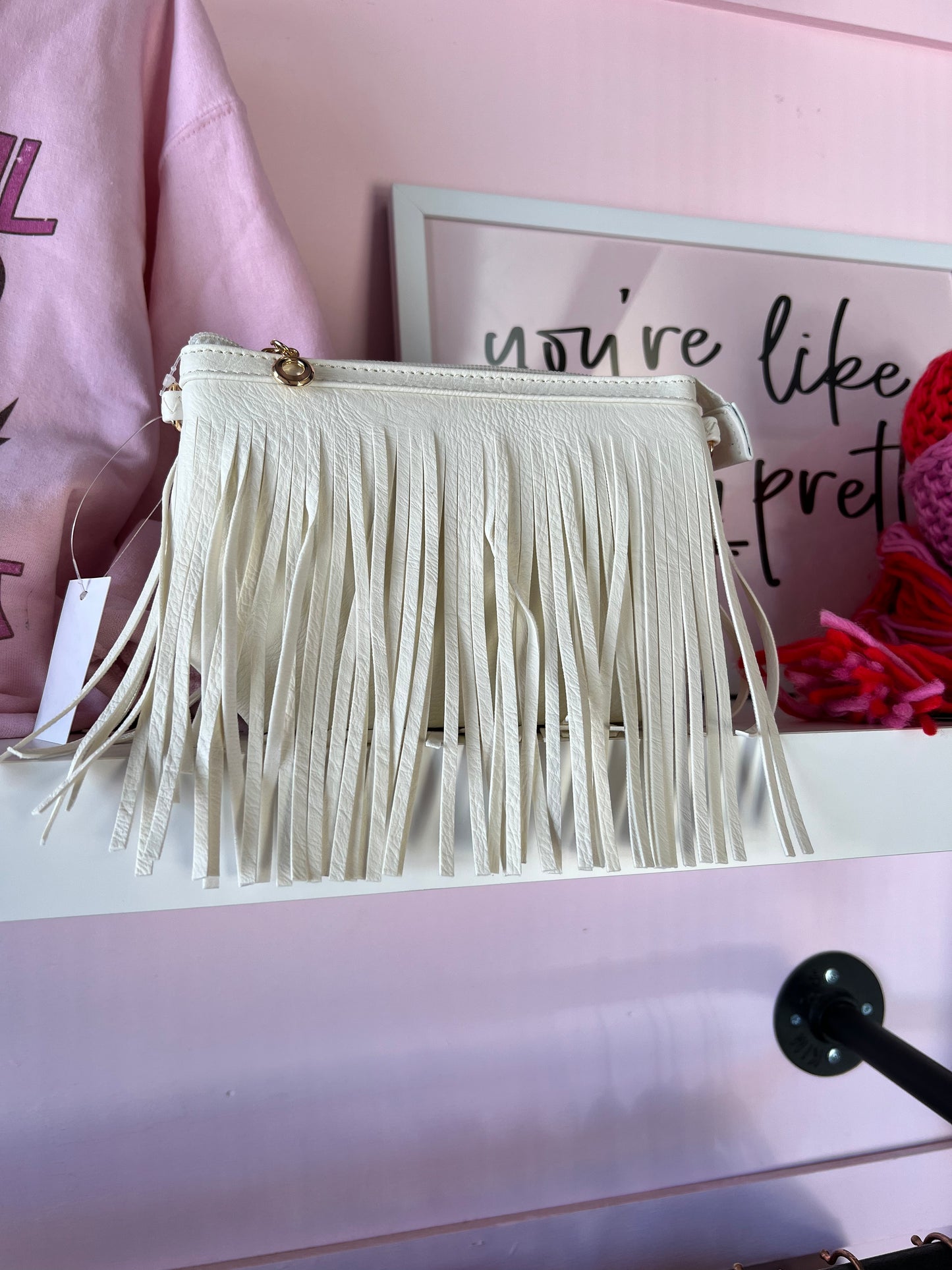 fringe crossbody