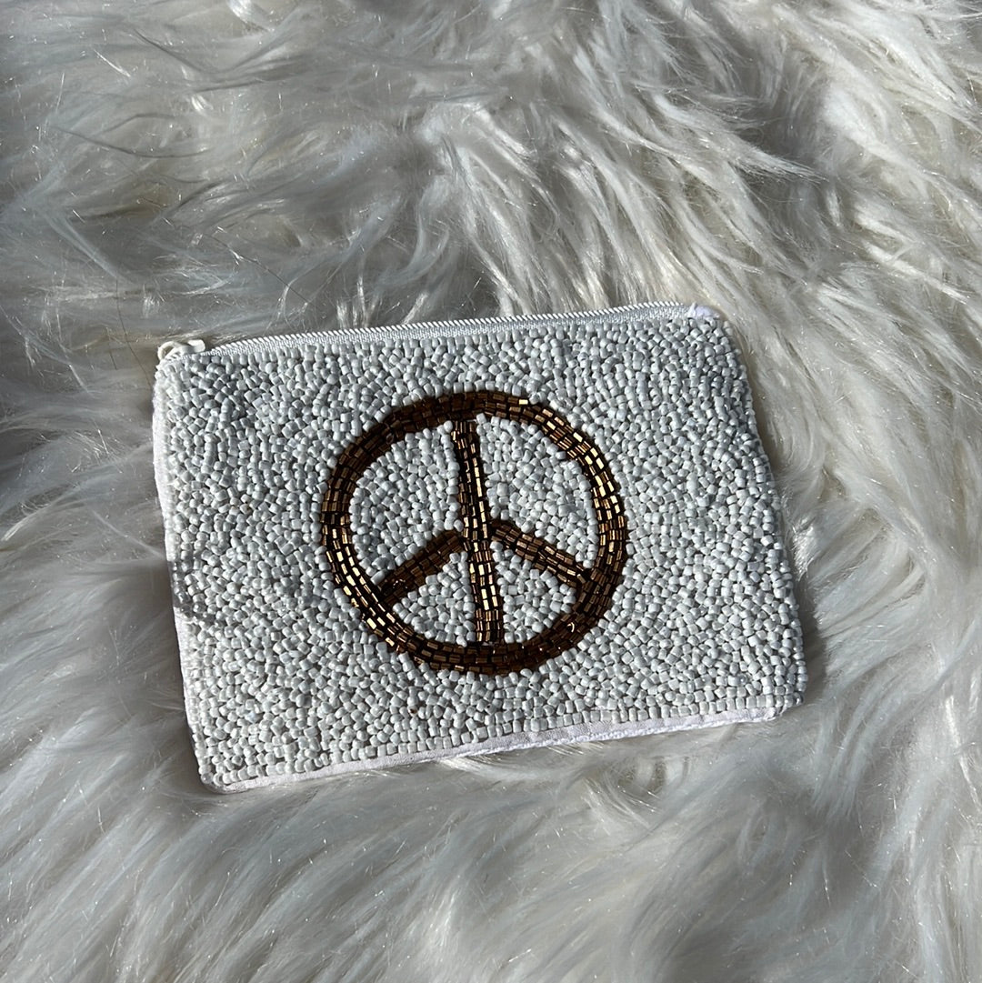 beaded coin purse