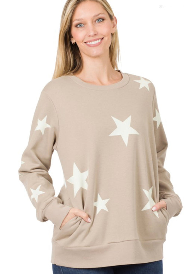 Star sweatshirt